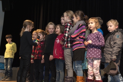 Schüler singen